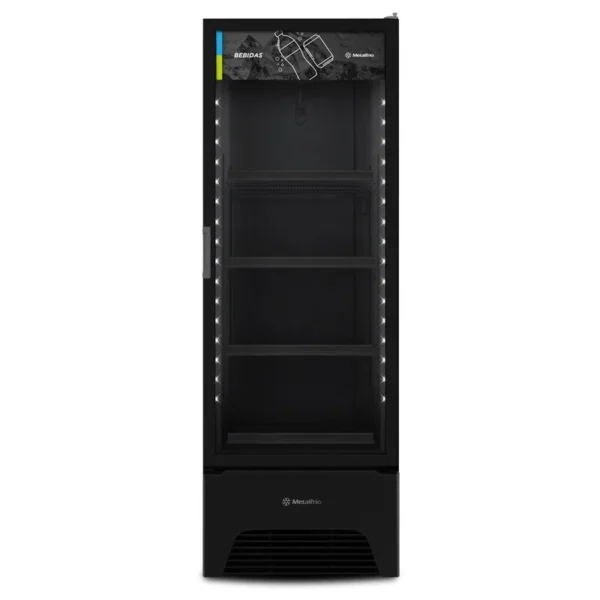 Refrigerador Expositor 577 Litros VB52 Optima All Black Metalfrio - Imagem 5