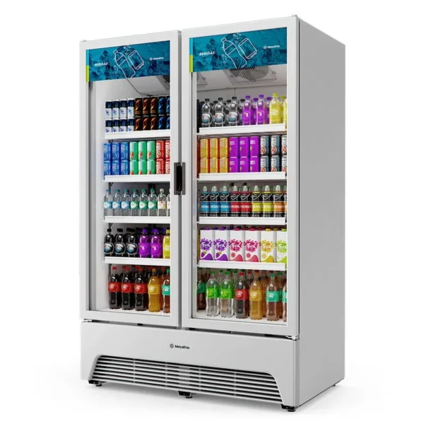VBM3 Optima - Refrigerador Expositor, Porta Dupla - 1.257L
